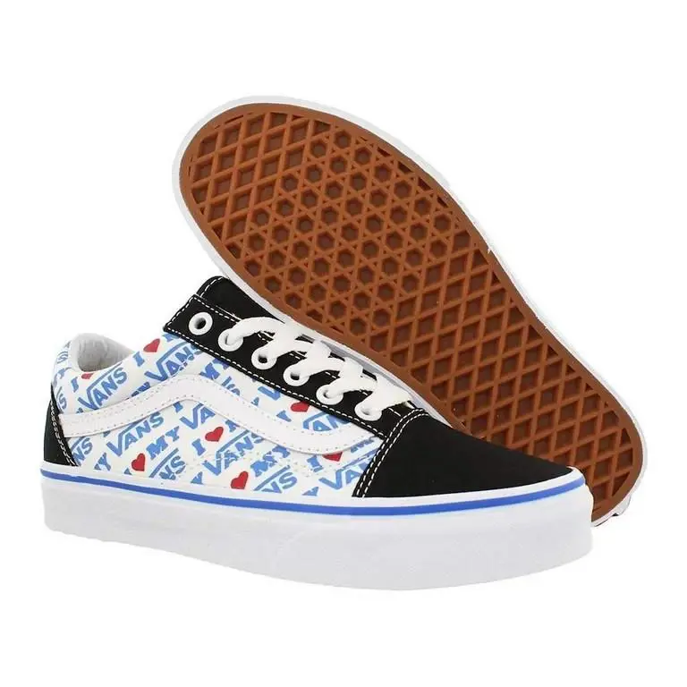 Vans shoes - Red Heart /Blue Vans / White/Black - U30 - VN0A38G1VR9 5