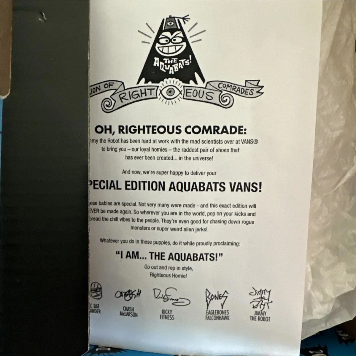 Vans shoes - vans Classic Slip-on x the aquabats - Purple 10