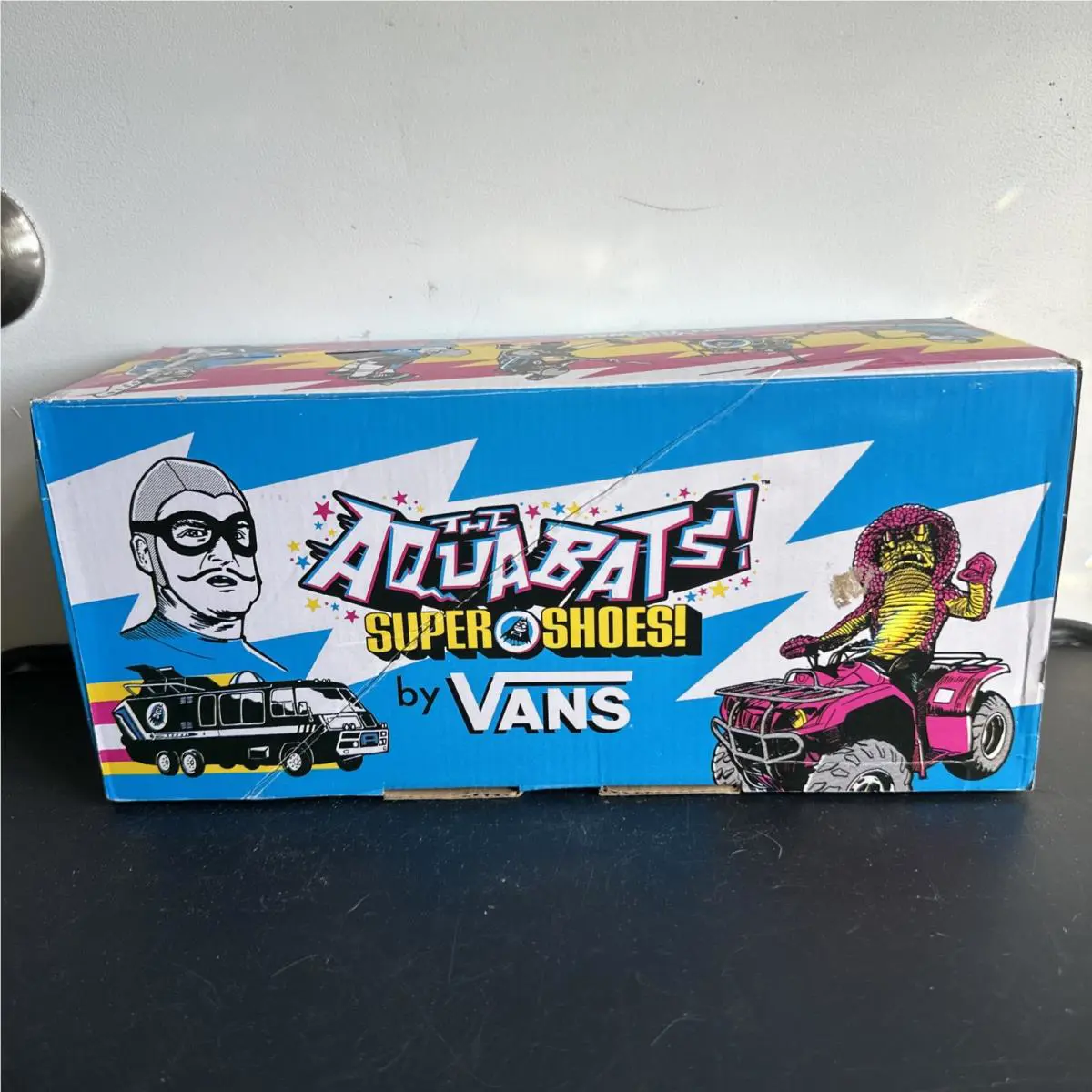 Vans shoes - vans Classic Slip-on x the aquabats - Purple 13