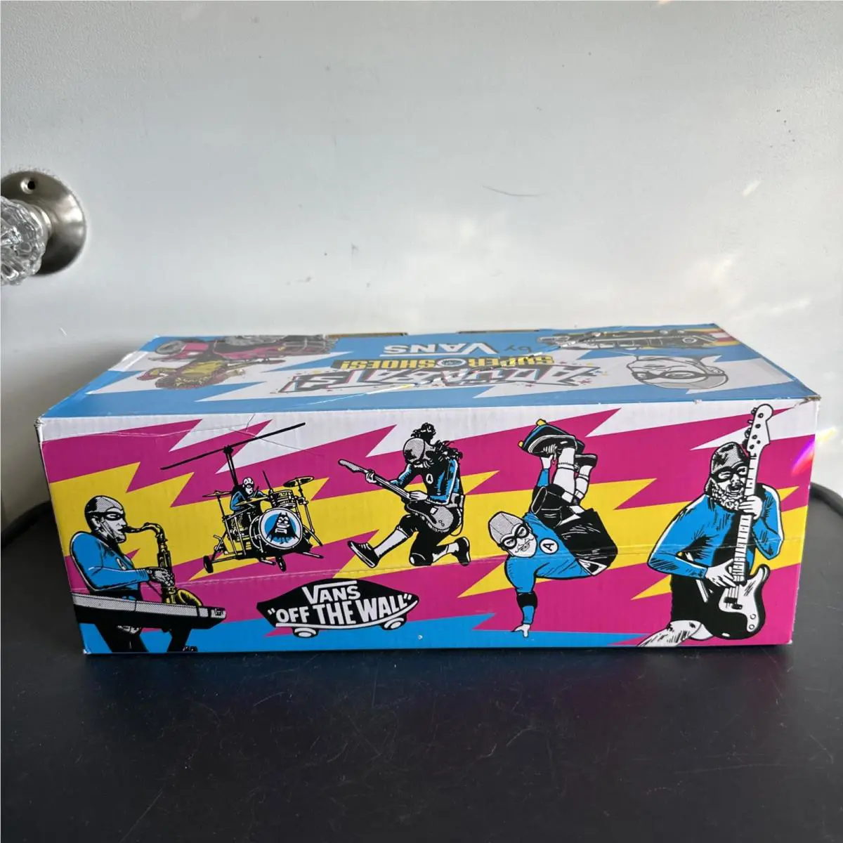 Vans shoes - vans Classic Slip-on x the aquabats - Purple 7