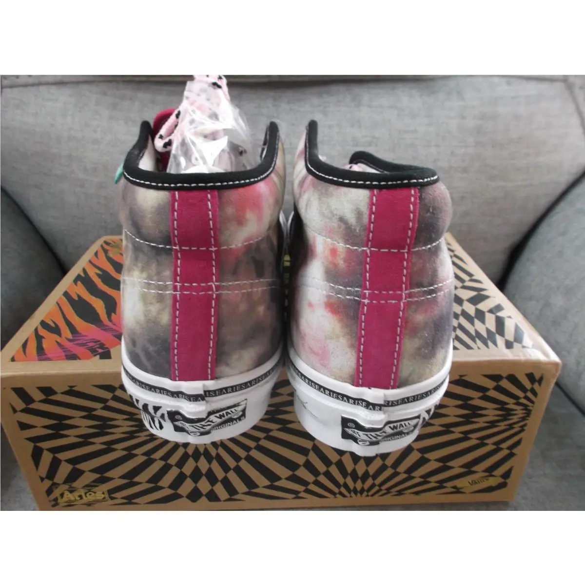 Vans shoes - Aries OG Chukka LX - Aries Chukka - VN0A5FBVYZC1 - Multicolor (UPC: 195439398573) 2