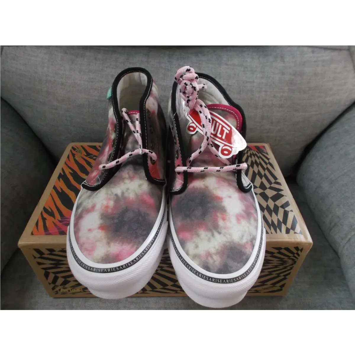 Vans shoes - Aries OG Chukka LX - Aries Chukka - VN0A5FBVYZC1 - Multicolor (UPC: 195439398573) 3