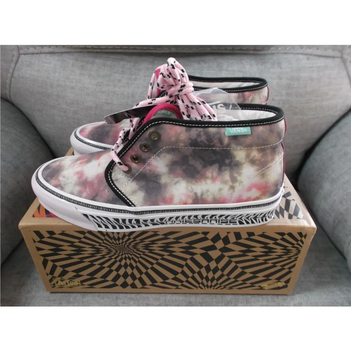 Vans shoes - Aries OG Chukka LX - Aries Chukka - VN0A5FBVYZC1 - Multicolor (UPC: 195439398573) 4