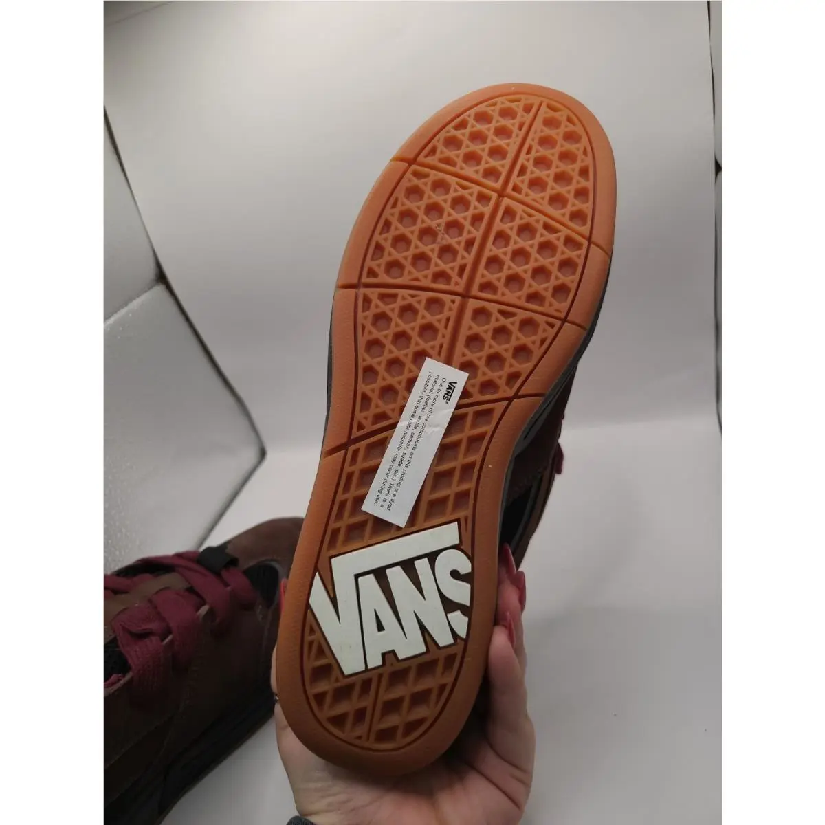 Vans shoes - VANS Skate - Skate - VN000CUYY49 - Brown 7