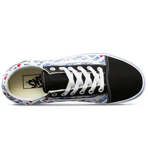 Vans shoes - Red Heart /Blue Vans / White/Black - U30 - VN0A38G1VR9 3