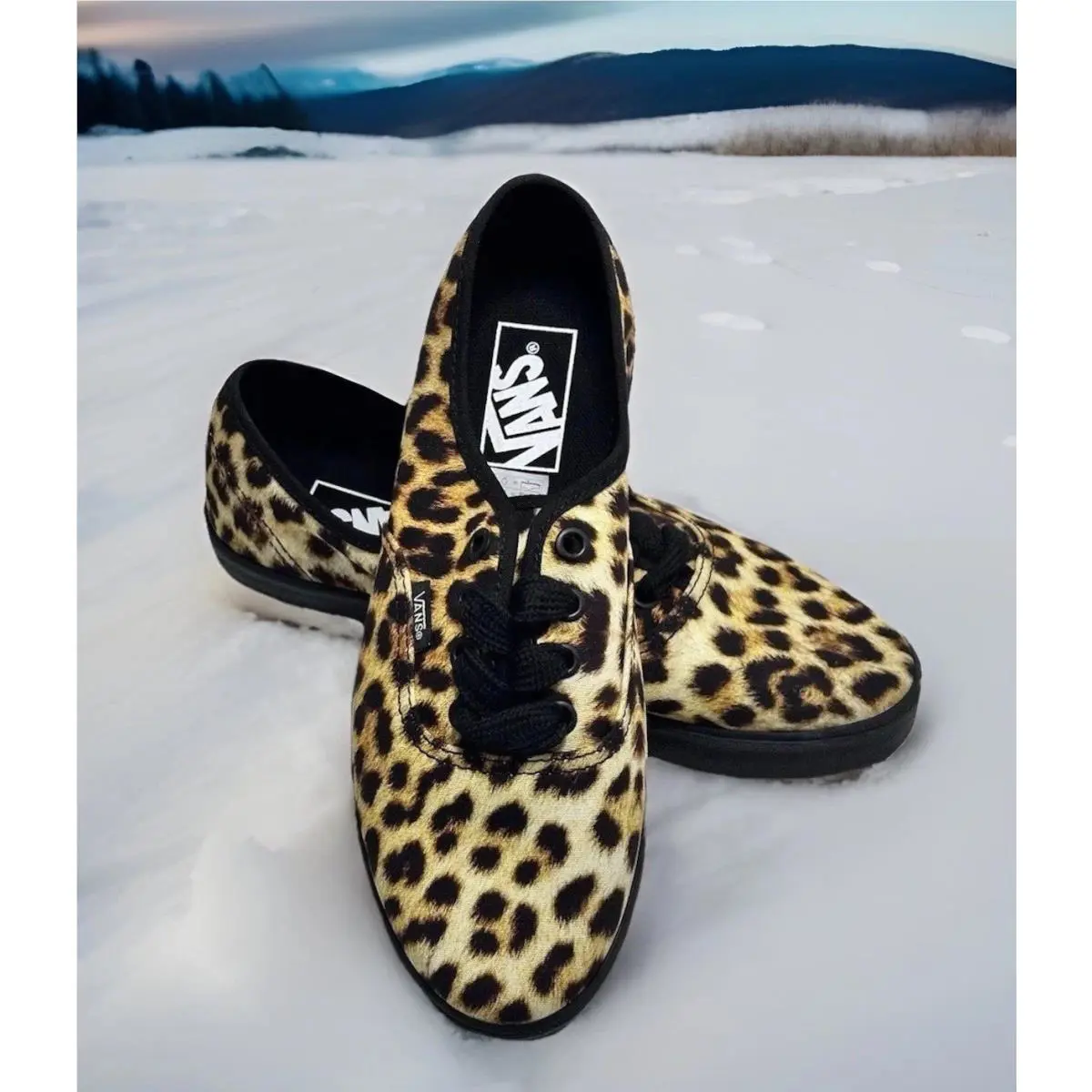 Vans shoes - VANS Off The Wall - Off The Wall - LEOPARD WITH BLACK (UPC: 0197643176749) 1