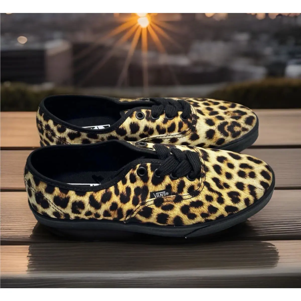 Vans shoes - VANS Off The Wall - Off The Wall - LEOPARD WITH BLACK (UPC: 0197643176749) 0