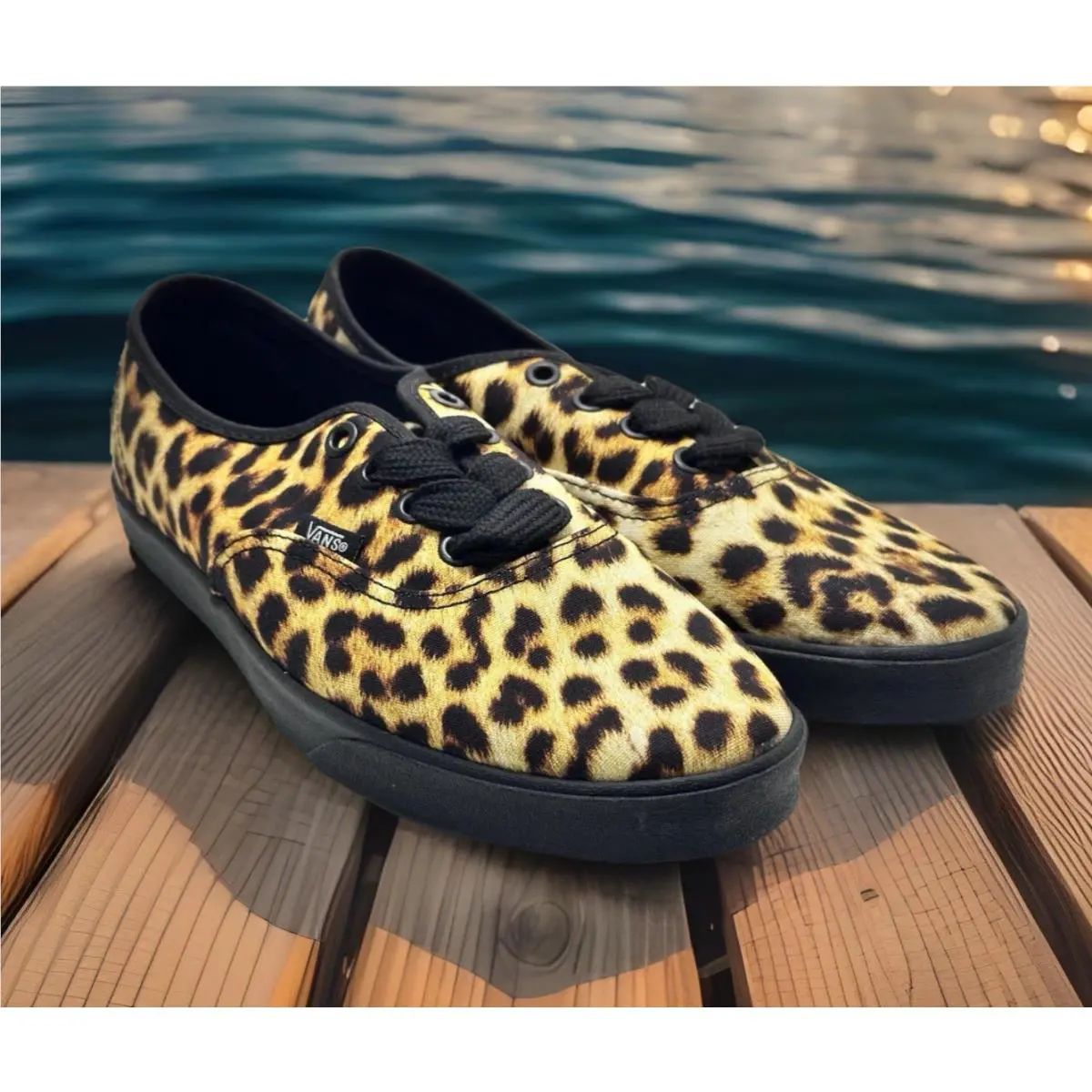Vans shoes - VANS Off The Wall - Off The Wall - LEOPARD WITH BLACK (UPC: 0197643176749) 6