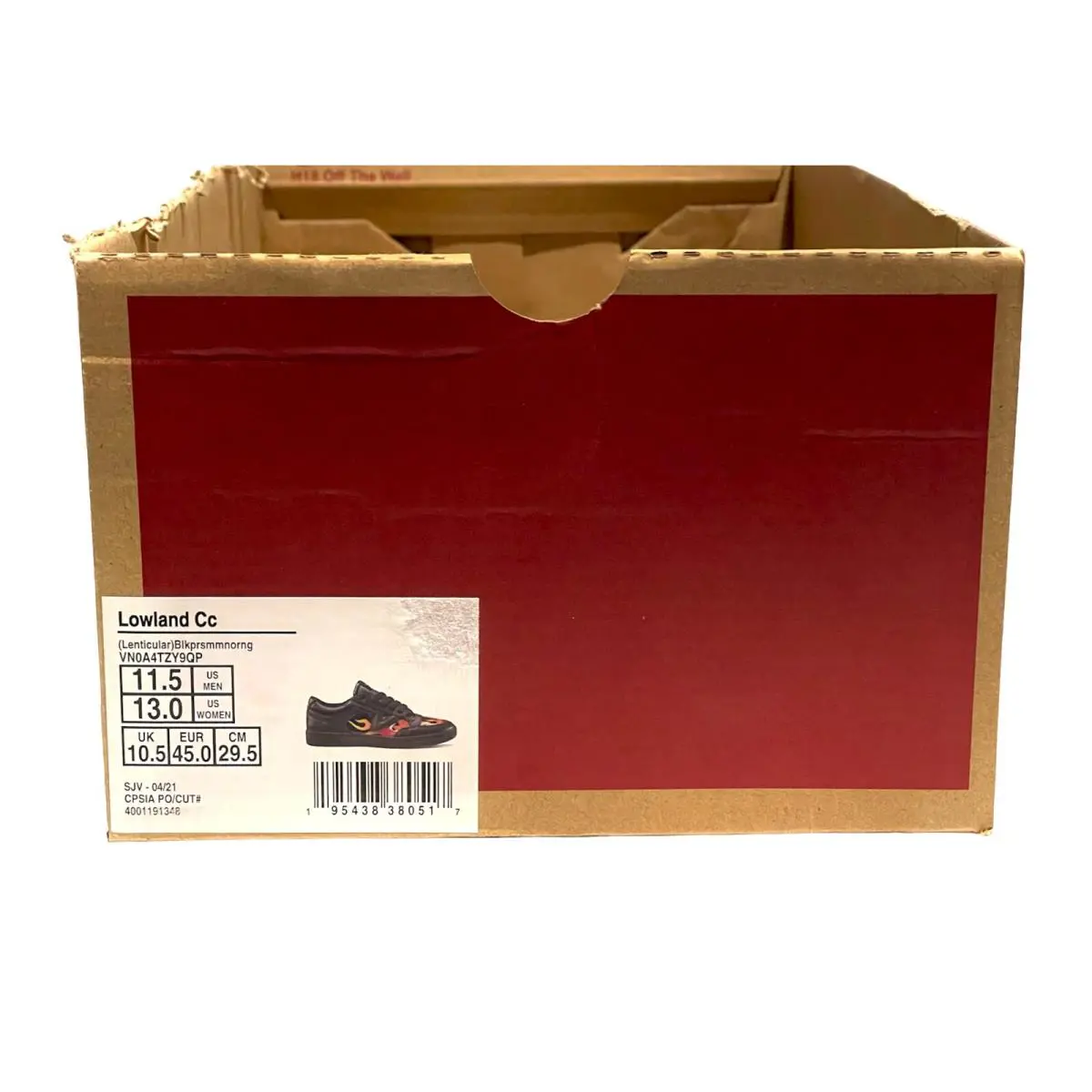 Vans shoes - VANS Lowland - Lowland - VA0A4TZY9QP - Black (UPC: 195438380517) 7