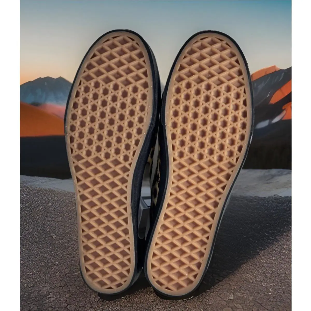 Vans shoes - VANS Off The Wall - Off The Wall - LEOPARD WITH BLACK (UPC: 0197643176565) 11