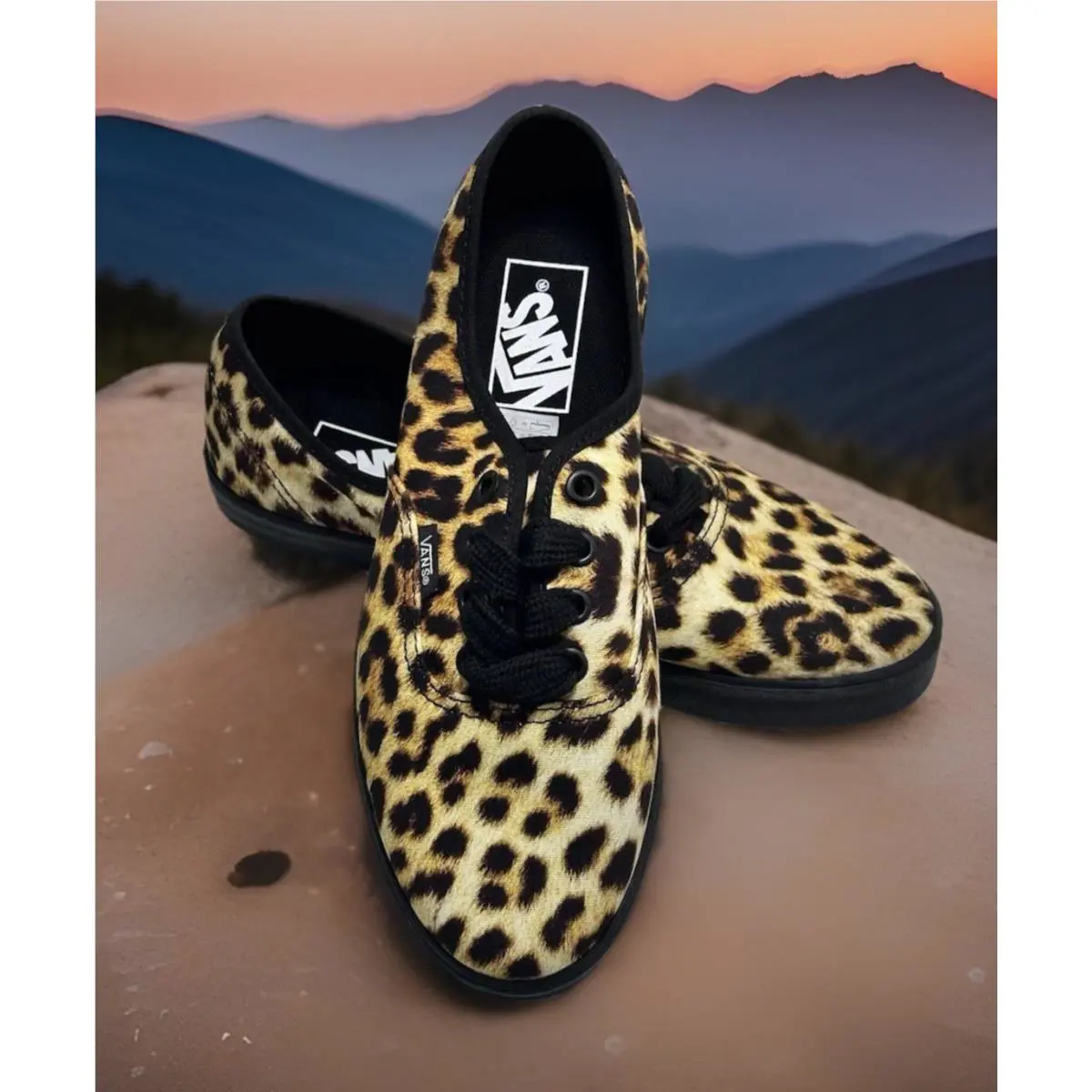 Vans shoes - VANS Off The Wall - Off The Wall - LEOPARD WITH BLACK (UPC: 0197643176565) 0
