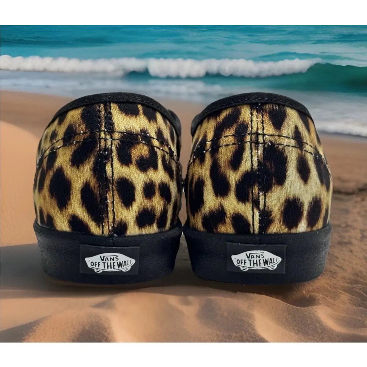 Vans shoes - VANS Off The Wall - Off The Wall - LEOPARD WITH BLACK (UPC: 0197643176565) 1