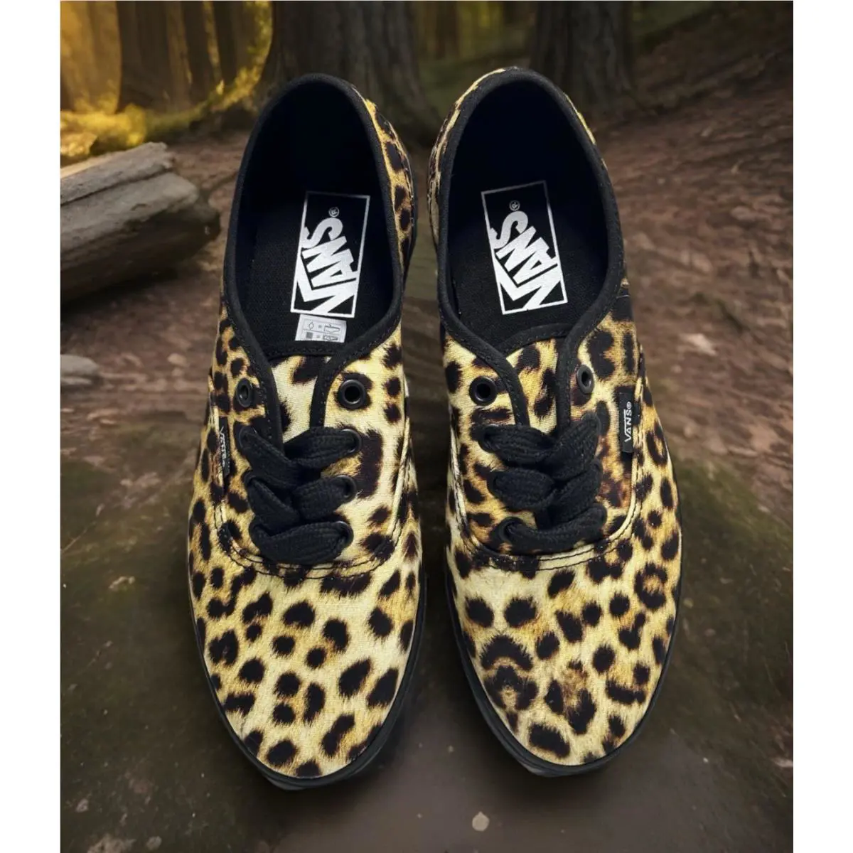 Vans shoes - VANS Off The Wall - Off The Wall - LEOPARD WITH BLACK (UPC: 0197643176565) 7