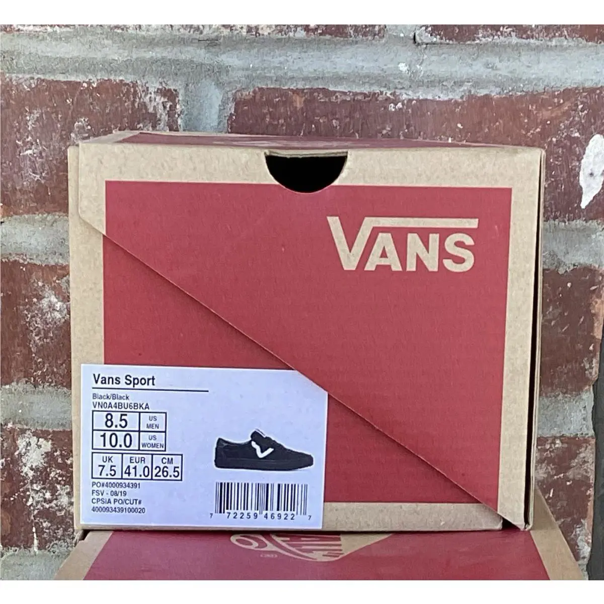 Vans shoes - VANS Epoch - Epoch - VN0A4BU6BKA - Black (UPC: 0772259469227) 4