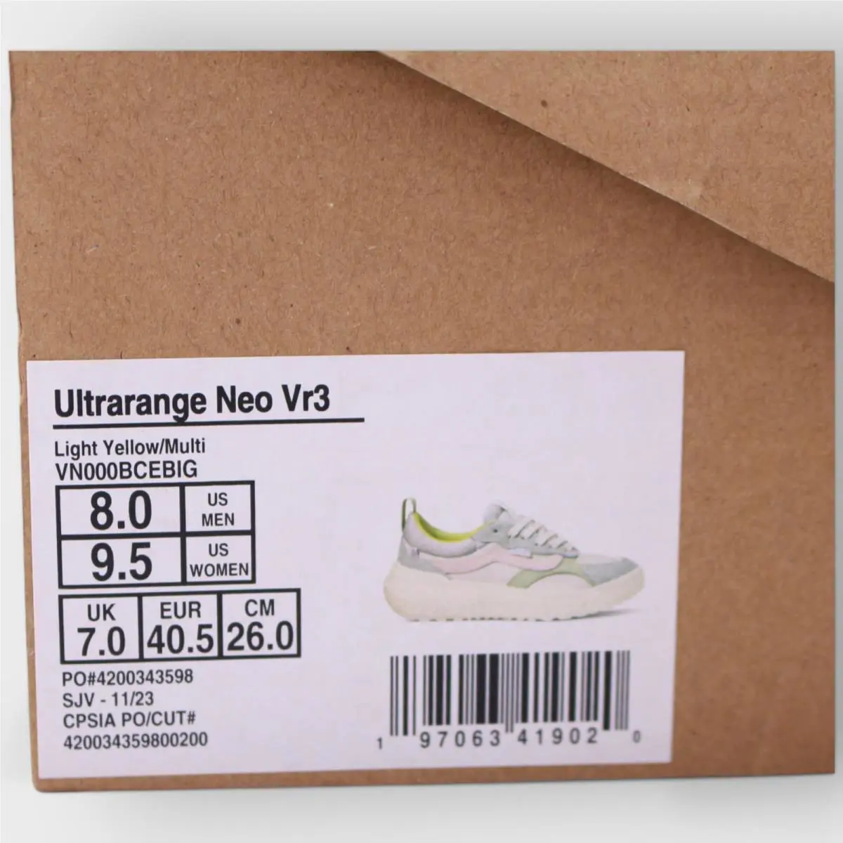 Vans shoes - VANS UltraRange - UltraRange - VN000BCBIG - Green (UPC: 197063419020) 10