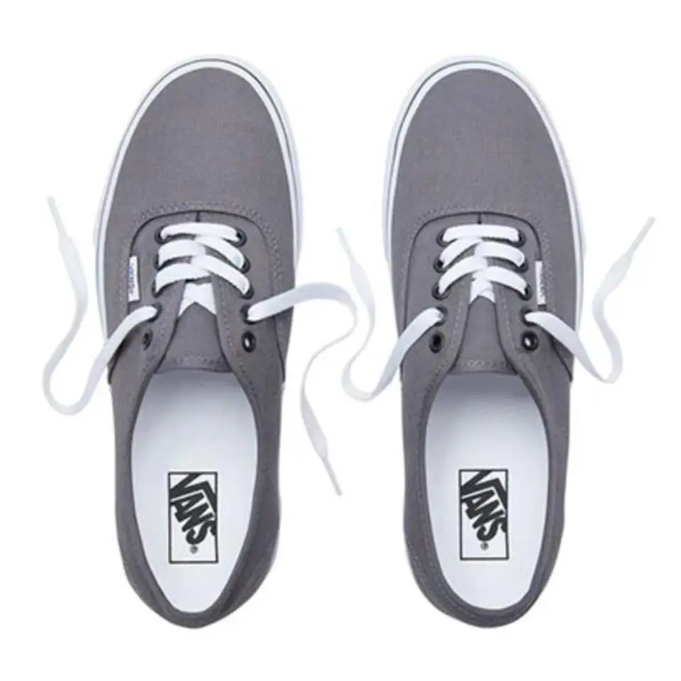 Vans shoes - VANS Authentic - Authentic - Grey Pewter/Black - u30 - VN000JRAPBQ 3