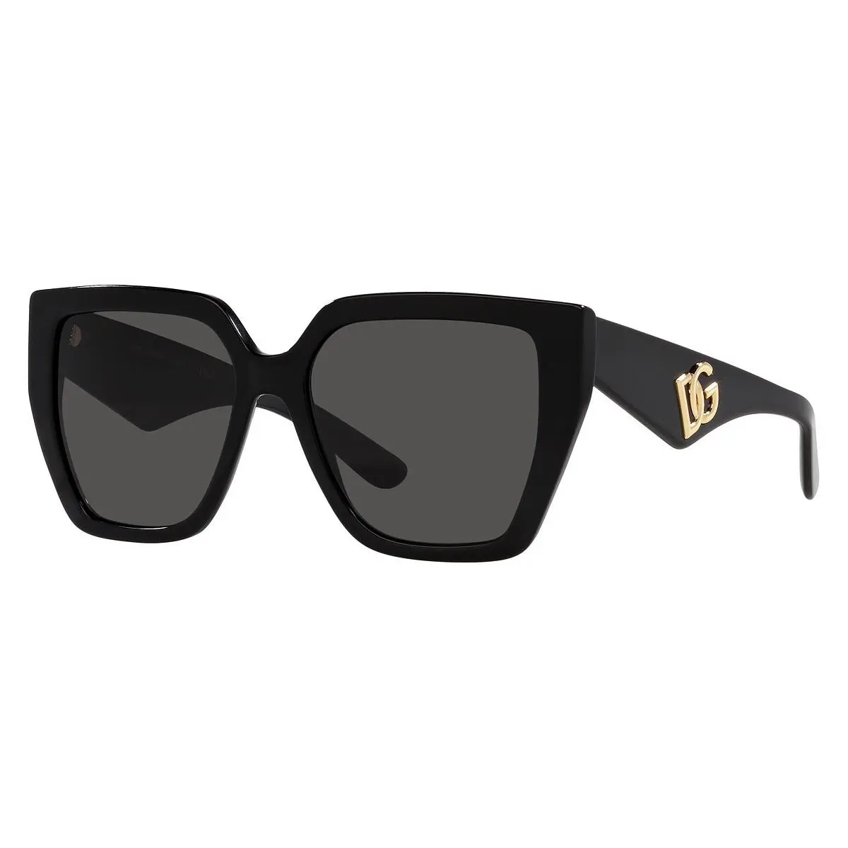 Dolce Gabbana Woman Sunglasses DG4438 501/87 55mm Black - Dark Grey Lens