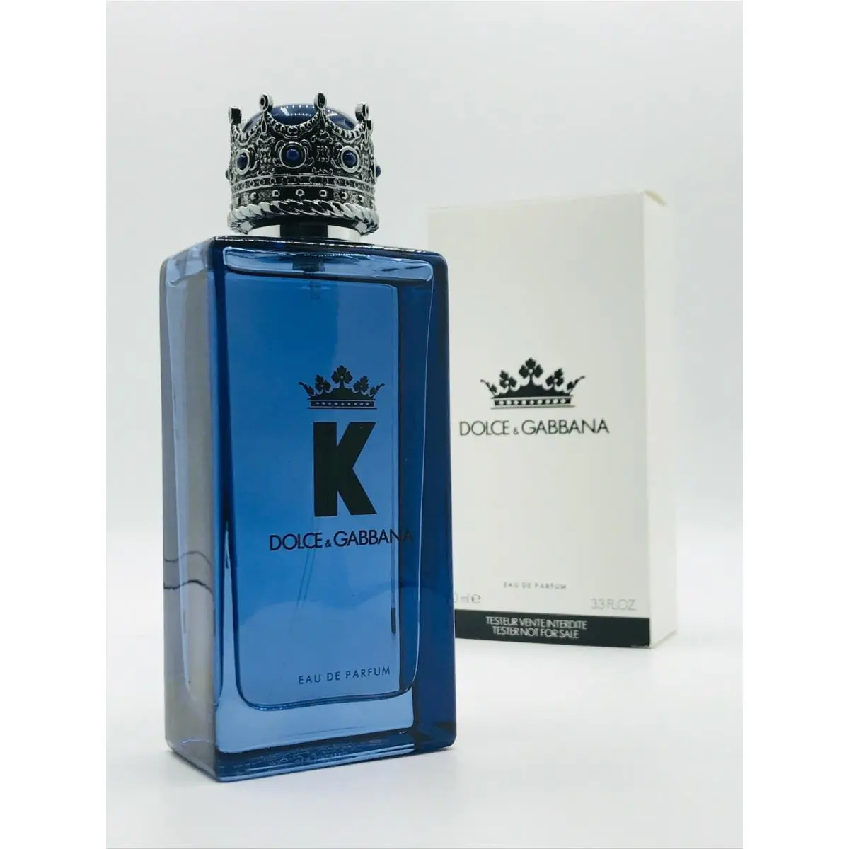 Dolce Gabbana King K Men Parfum Spray 3.3 oz Box As Shown