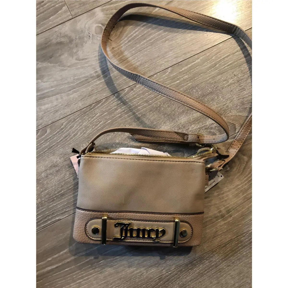 Juicy Couture Loudspeaker Crossbody Bag Color Beach 69