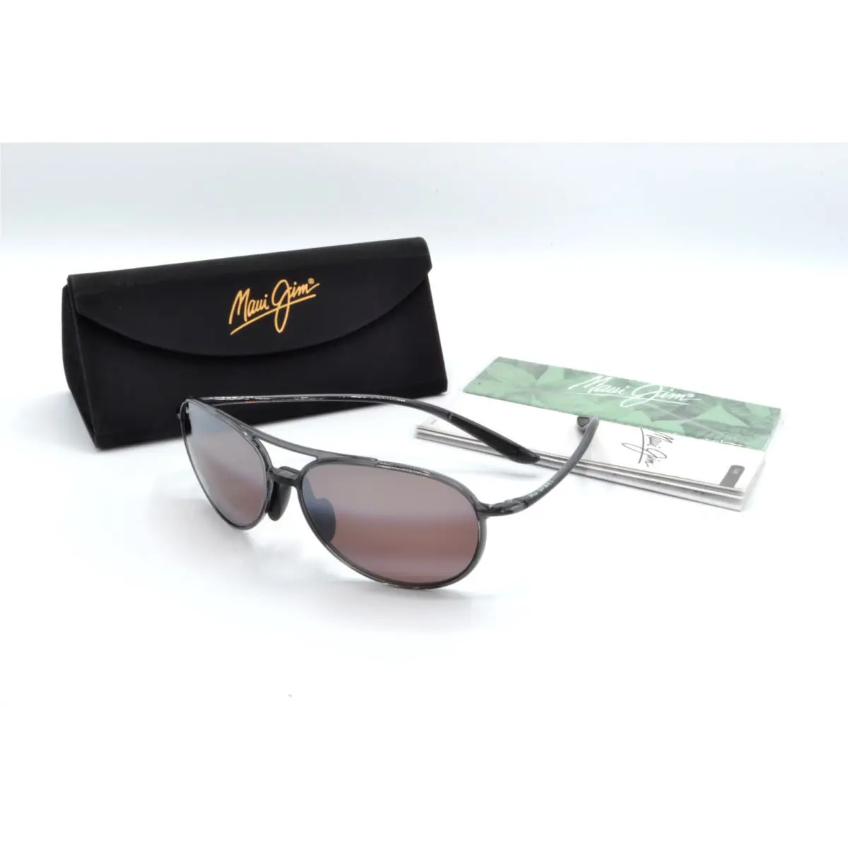 Maui Jim Alelele Bridge Aviator Polarized Sunglasses