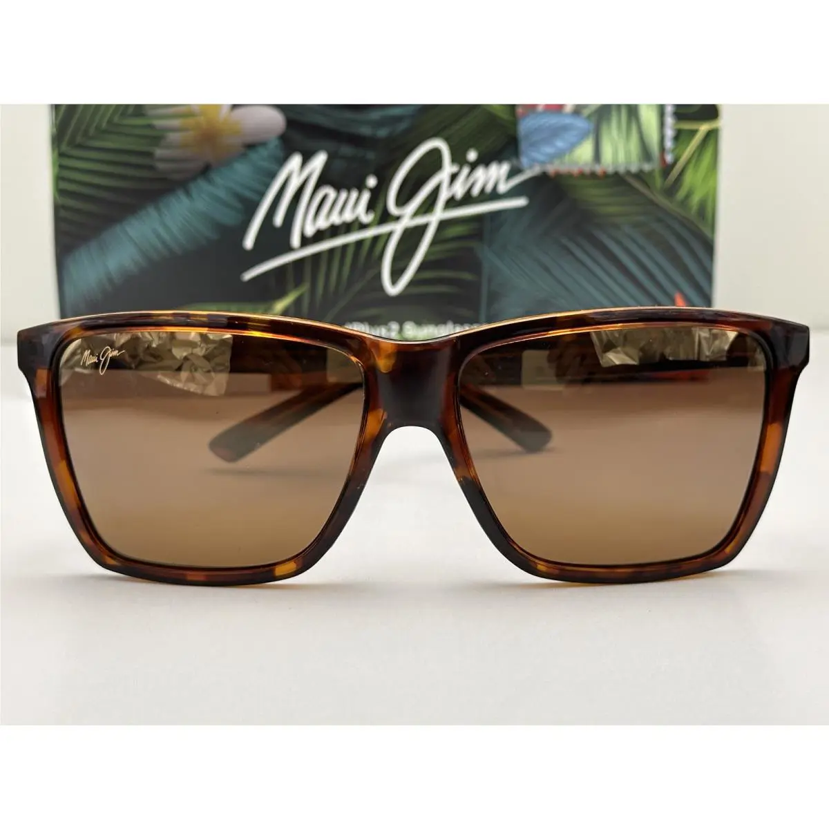 Maui Jim Cruzem Brown Tortoise Polarized Hcl Bronze Lens Sunglasses MJ864-10