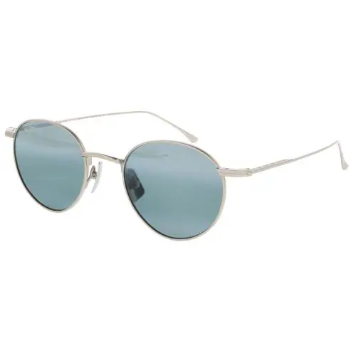Maui Jim MJ0691S-001 Timeless Silver Round Titanium Sunglasses Grey Mirror - Matte Silver, Frame: Matte Silver, Lens: grey polarized