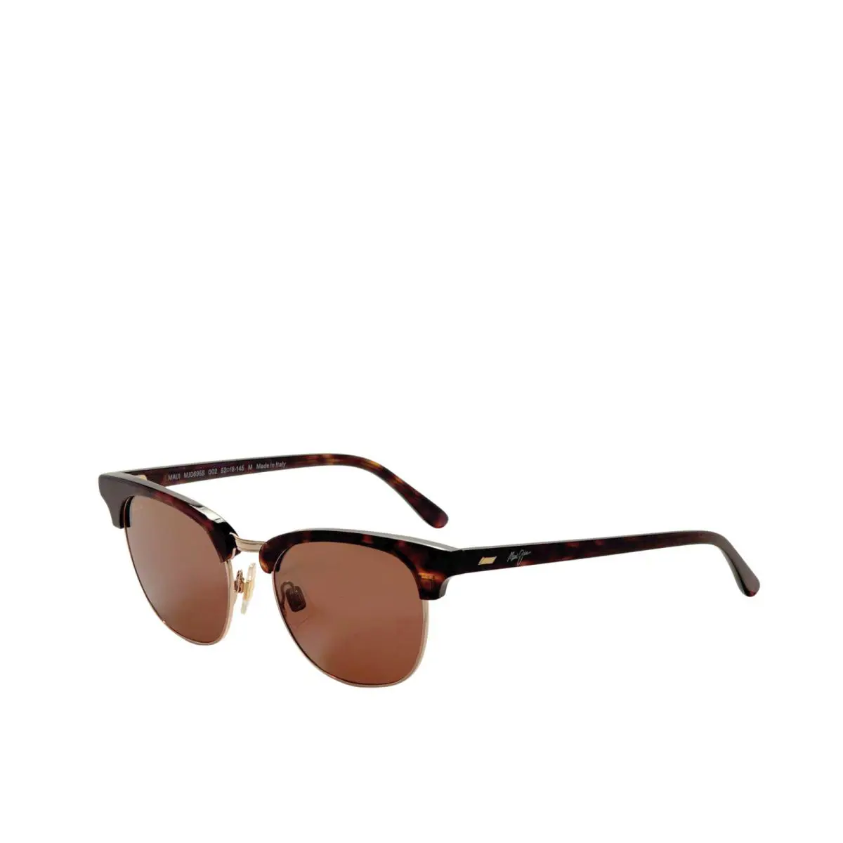 Maui Jim Unisex Holomua 53mm Glossy Dark Havana Polarized MJ0695S-002