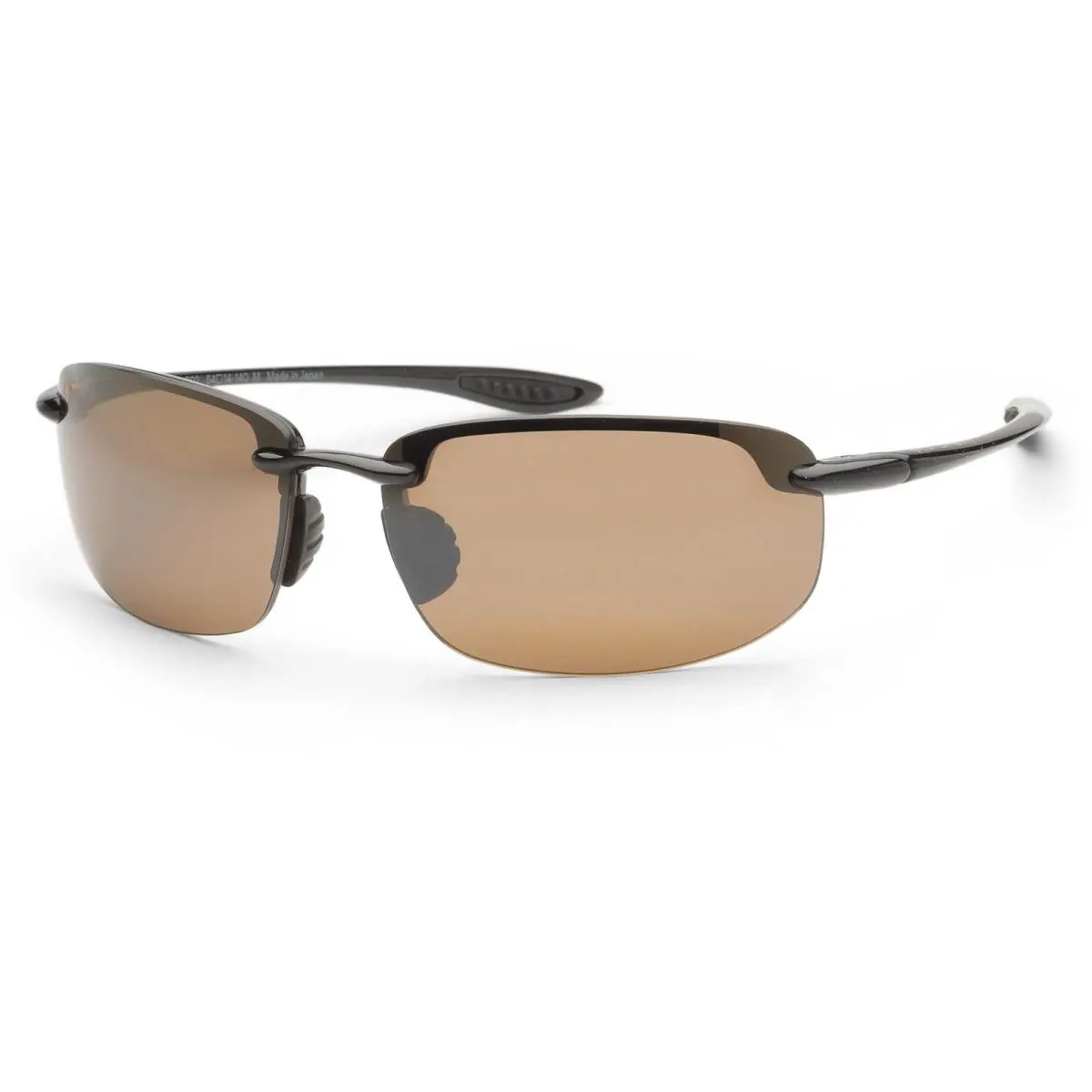 Maui Jim Men`s Hookipa 64mm Black Polarized Sunglasses MJ0407S-002