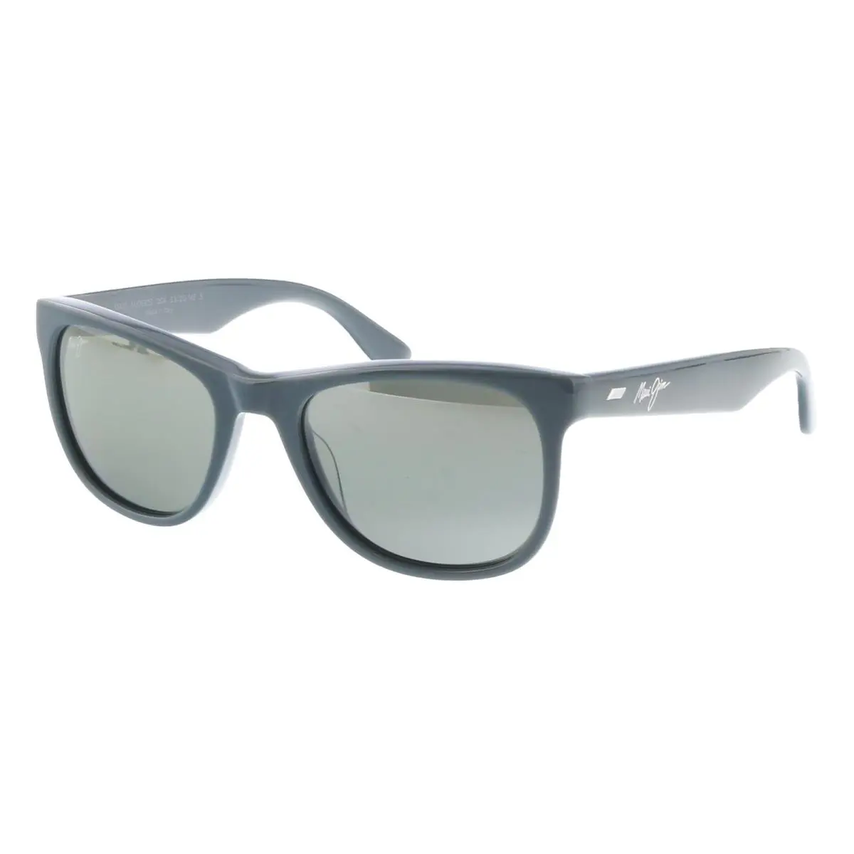 Maui Jim MJ0692S-004 Glossy Blue Square Acetate Sunglasses Grey Bi-gradient