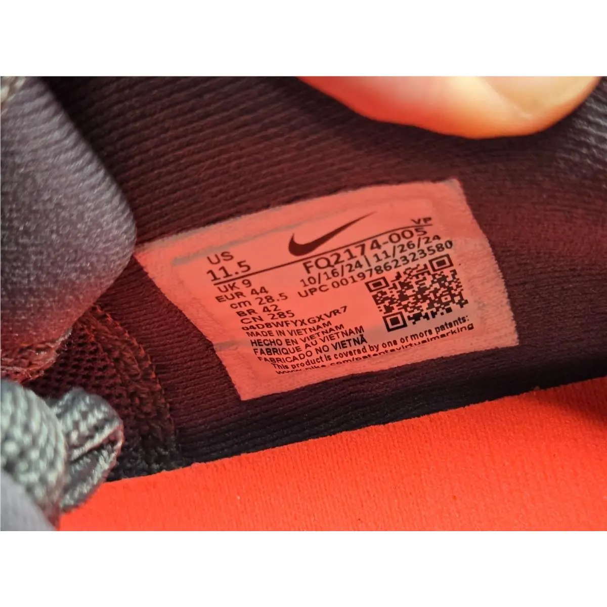Nike shoes - Nike Sabrina 2 - Sabrina - FQ2174-005 - Gray, Manufacturer: Iron Grey/Hot Punch/Sail 5