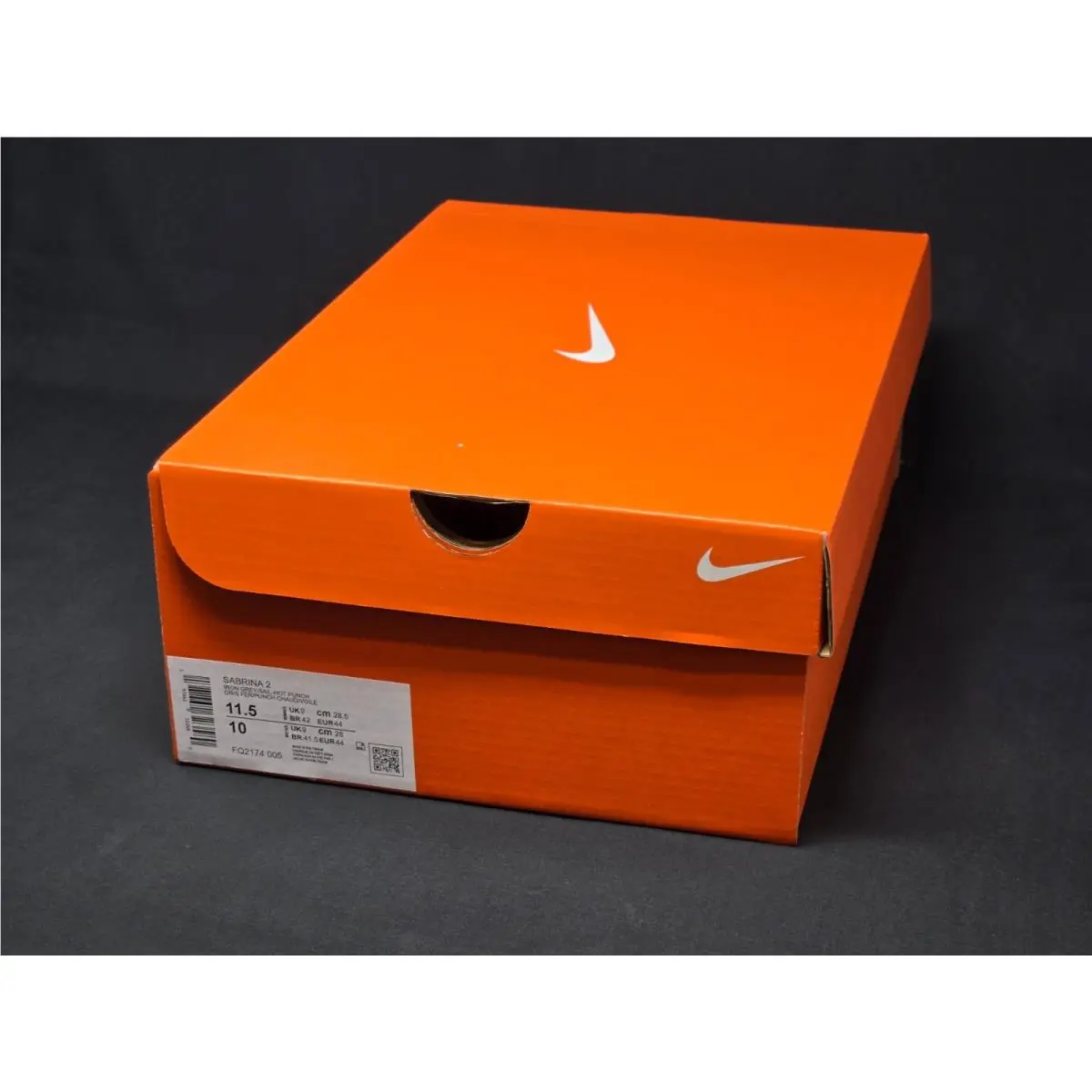 Nike shoes - Nike Sabrina 2 - Sabrina - FQ2174-005 - Gray, Manufacturer: Iron Grey/Hot Punch/Sail 7