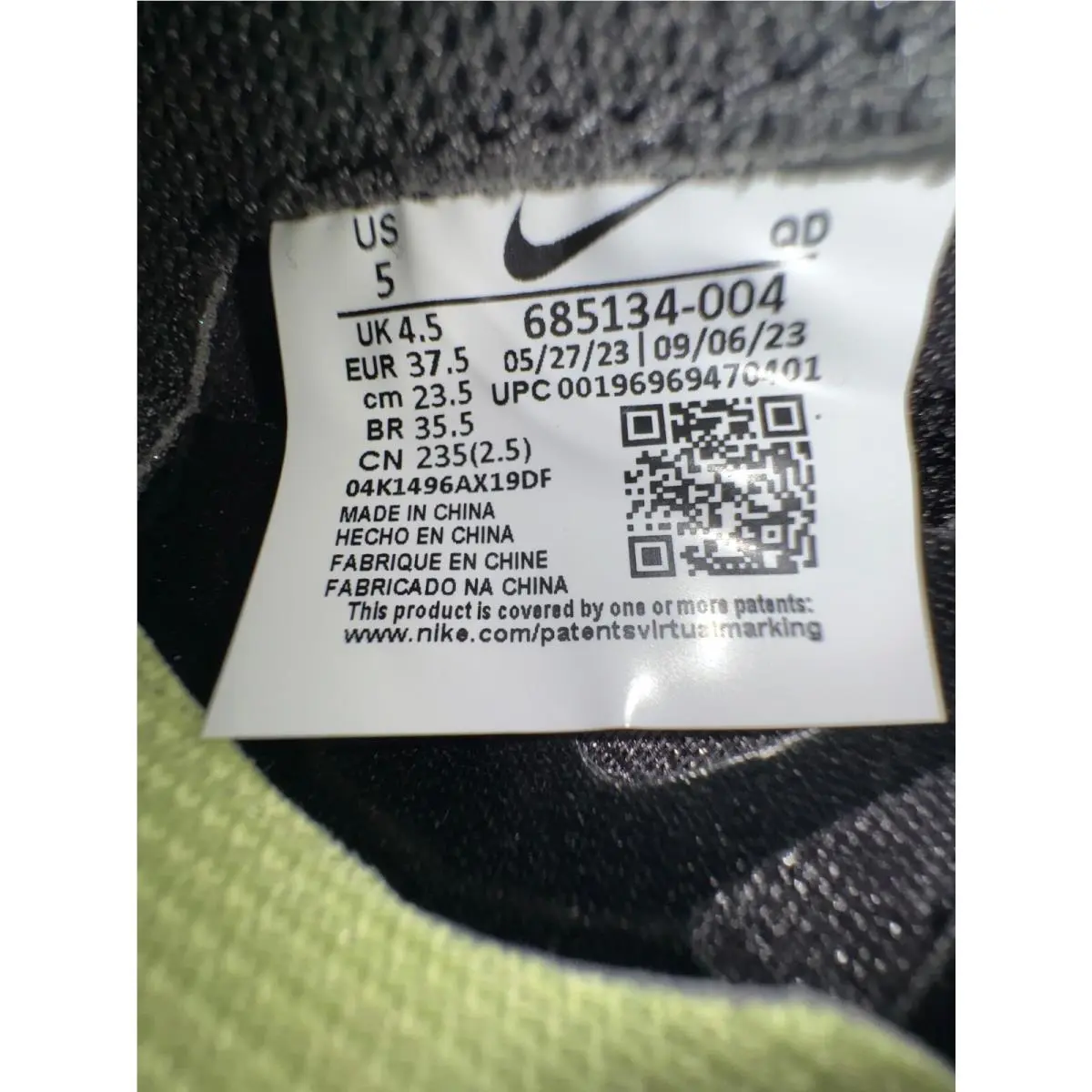 Nike shoes - Nike Zoom Rival SD 2 - 685134-004 - Anthracite/Black/Light Lemon Twist/Fierce Pink 7