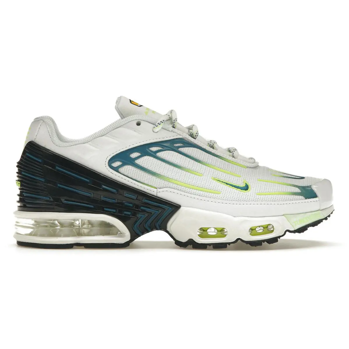 Nike Air Max Plus 3 Sneakers White Retro Trainers TN Logo Shoes Youth Men Size - White