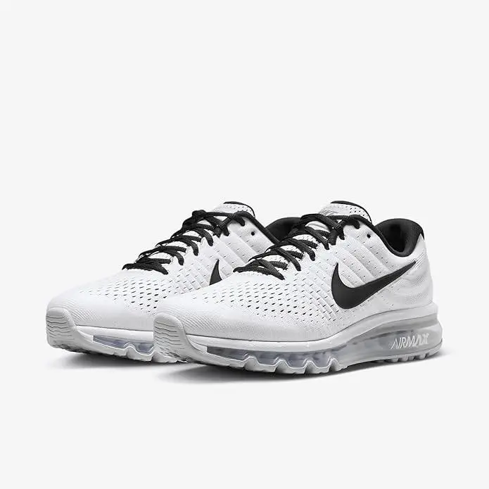 Nike shoes - Nike Air Max 2017 - Air Max - 849559-100 - WHITE/BLACK PURE PLATINUM 8