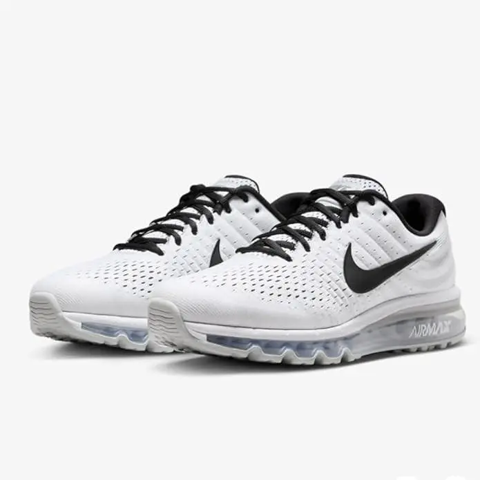 Nike shoes - Nike Air Max 2017 - Air Max - 849559-100 - WHITE/BLACK PURE PLATINUM 5