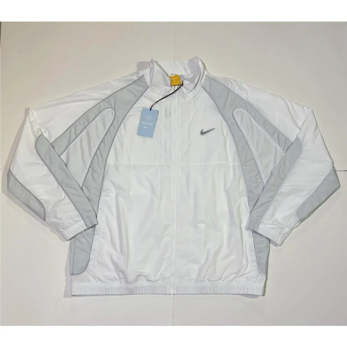 Nike x Nocta Nrz FZ Track Full Zip Jacket White Drake HV5312-100 Men`s Size 2XL
