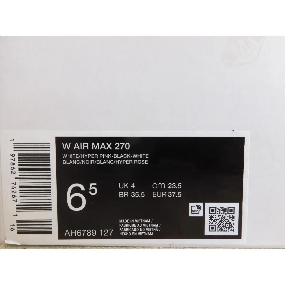 Nike shoes - Nike Air Max 270 - Air Max - AH6789-127 - White 14