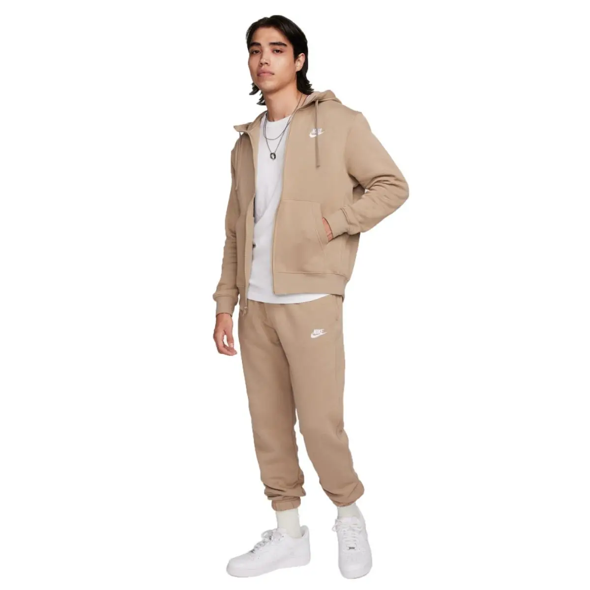 Nike clothing - Khaki/Khaki/White 10