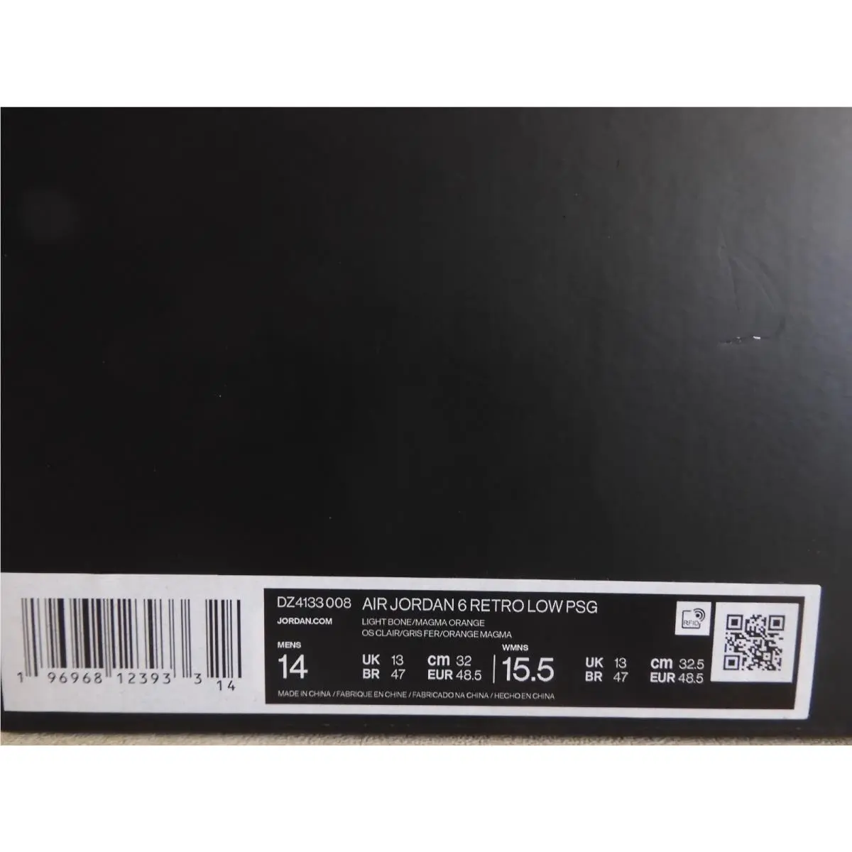 Nike shoes - Air Jordan 6 - Air - DZ4133-008 - Gray 22