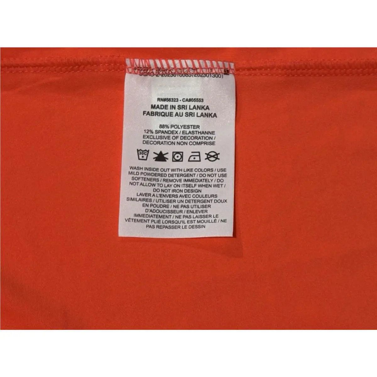 Nike clothing - Nike Dri-Fit - FQ2206010 - Red 20