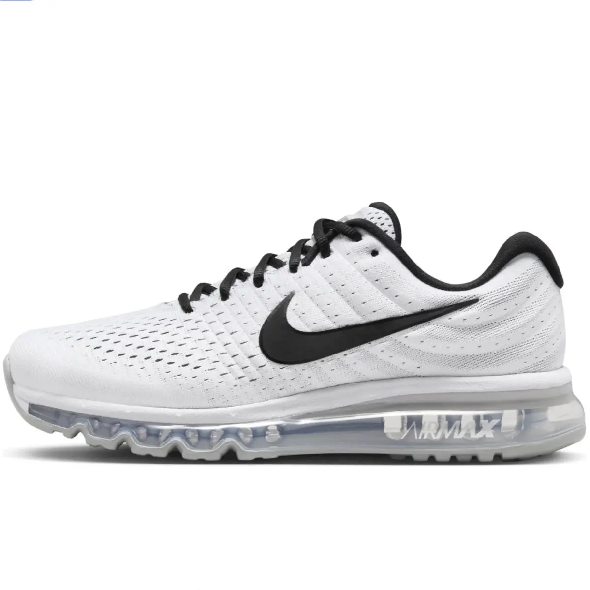 Nike Air Max 2017 White Pure Platinum Silver Sneakers 849559-100 Mens Size