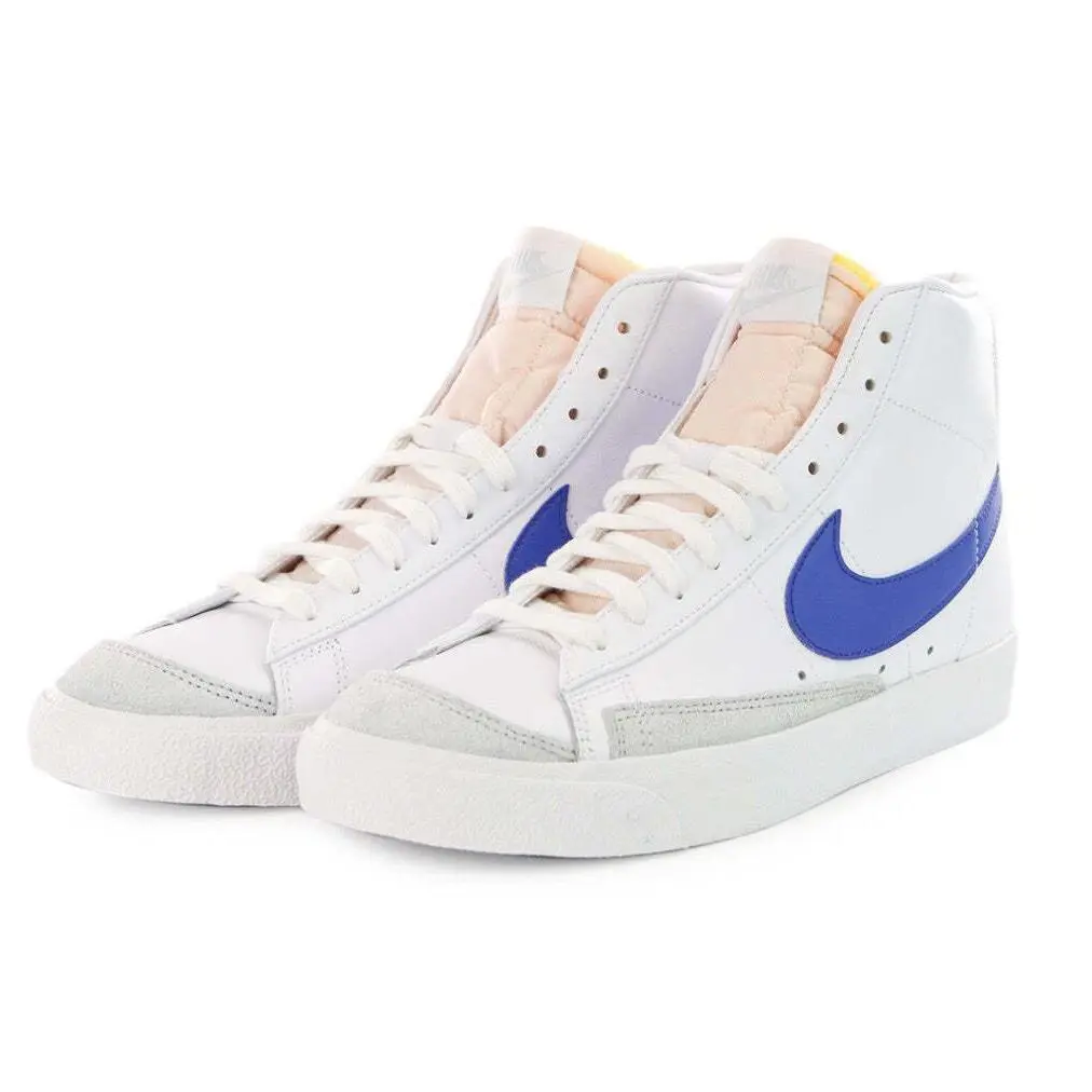 Nike shoes - Nike Blazer Mid 77 Vintage - BQ6806-124 - White, Manufacturer: WHITE/PURE PLATINUM/GAME ROYAL 5