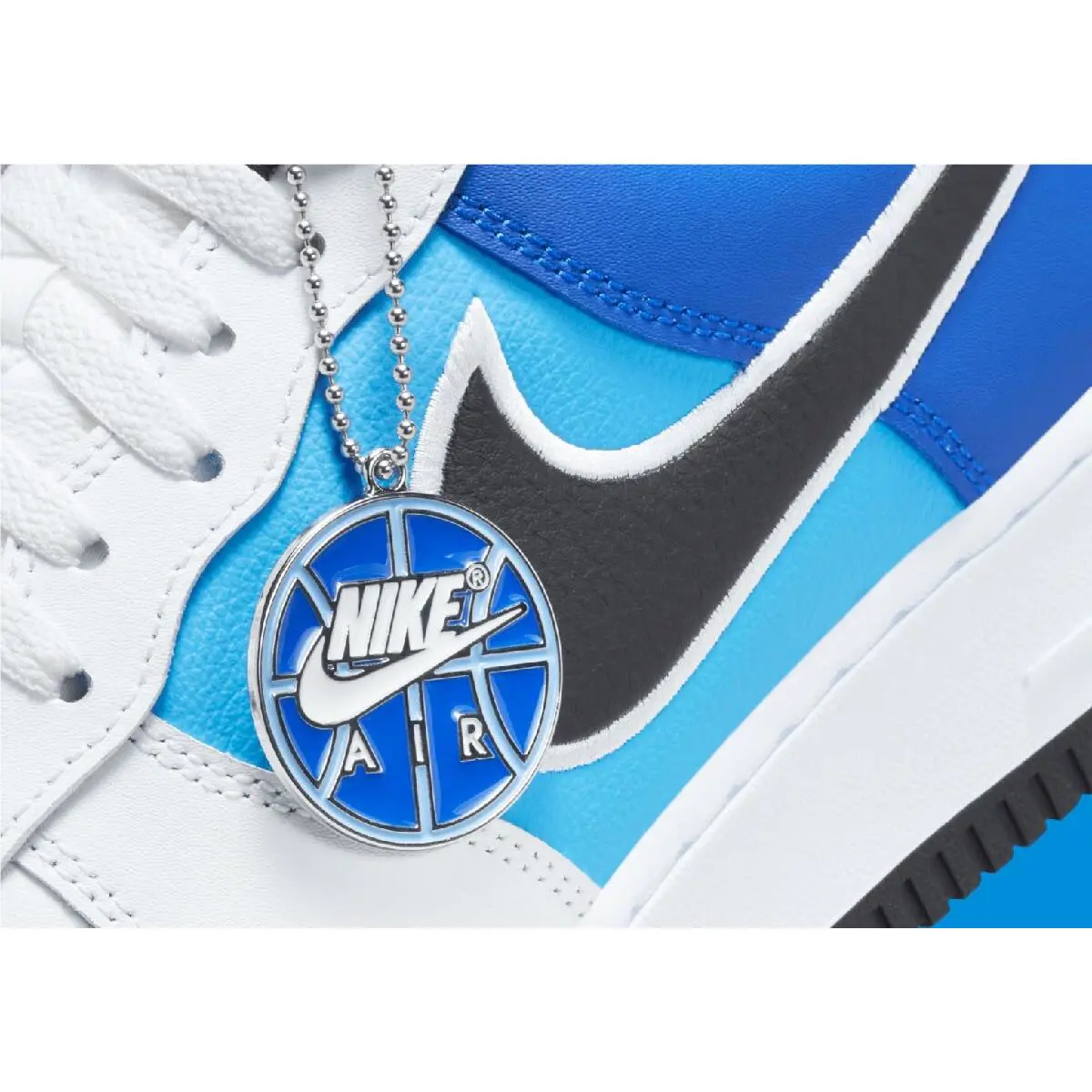 Nike shoes - Nike Air Force 1 Low - HQ3823-100 - White, Manufacturer: White/Black/Blue 0