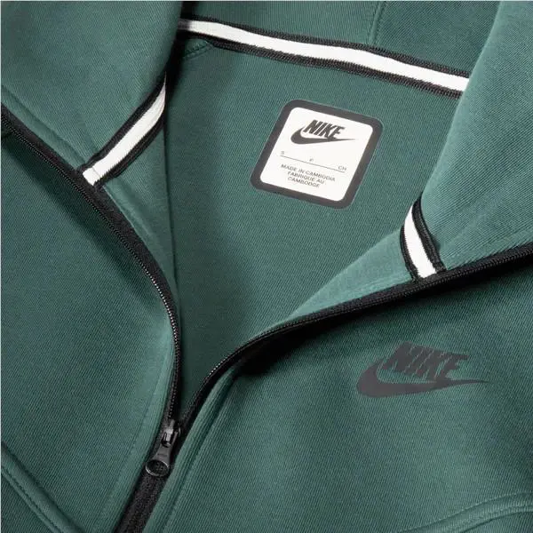 Nike clothing - Nike Sportswear Tech Fleece Windrunner Women`s Full-Zip Hoodie - FB8338-328 - Brown 3