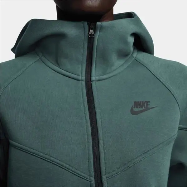 Nike clothing - Nike Sportswear Tech Fleece Windrunner Women`s Full-Zip Hoodie - FB8338-328 - Brown 8
