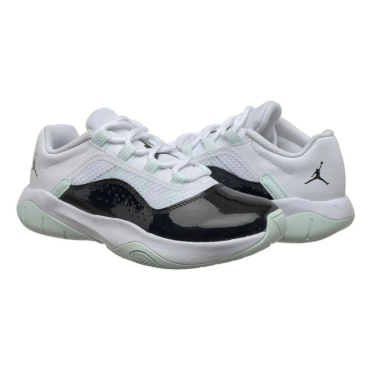 Nike shoes - Jordan 11 CMFT Low - CMFT Low - DV3477-101 - White, Manufacturer: White/Black/Barely Green 9