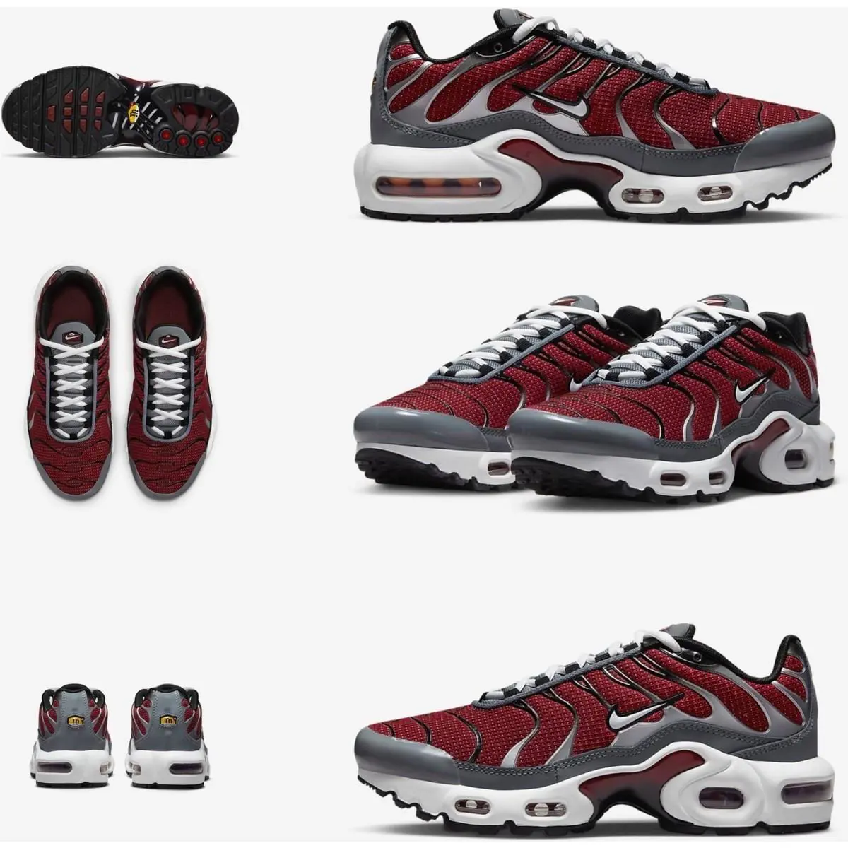 Nike shoes - Nike Air Max Plus - Air Max Plus - CD0609-602 - Red, Manufacturer: Team Red/Black/Cool Grey/White 0