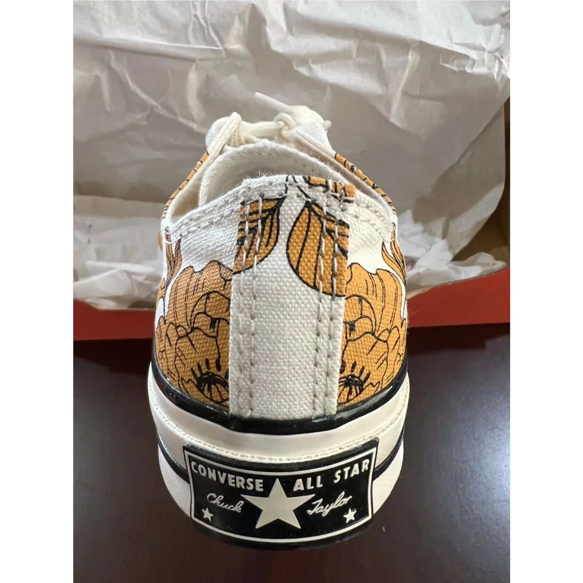 Converse shoes - Converse Chuck - Chuck - 568375C - EGRET/SUNFLOWER GOLD/BLACK 4
