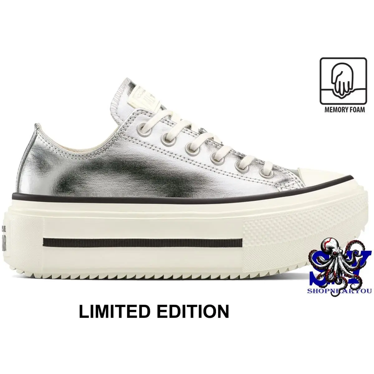 Converse shoes - Silver 7