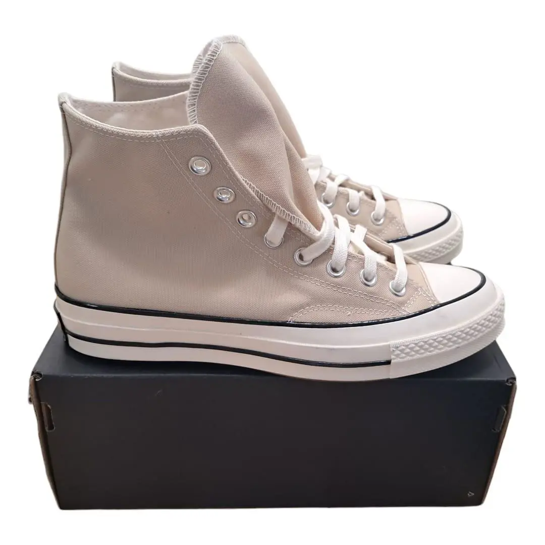 Converse shoes - Converse Chuck 70 - Chuck - A03446C - Oat Milk/Egret/Black 6